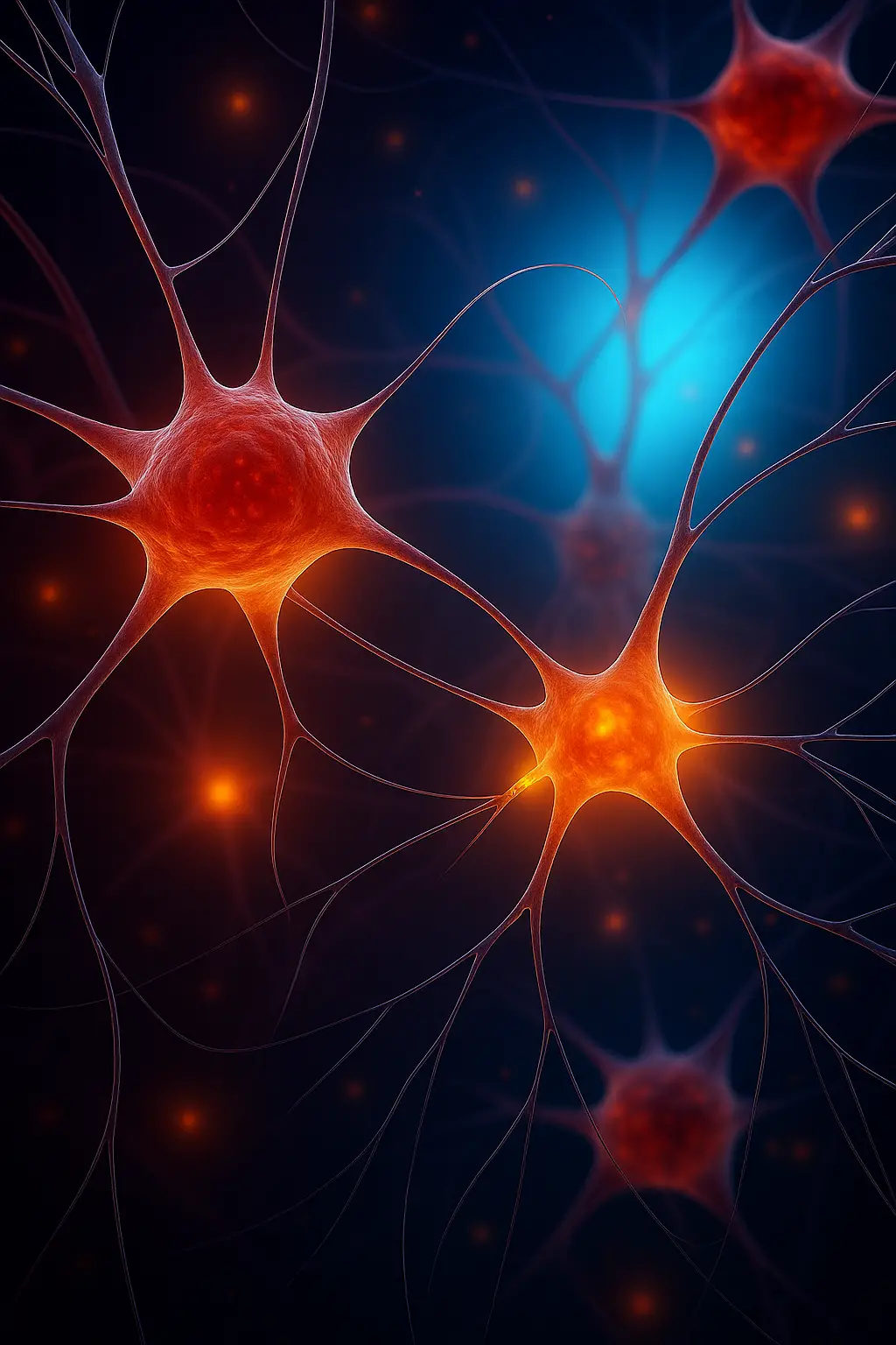 Mitochondria inside brain cell